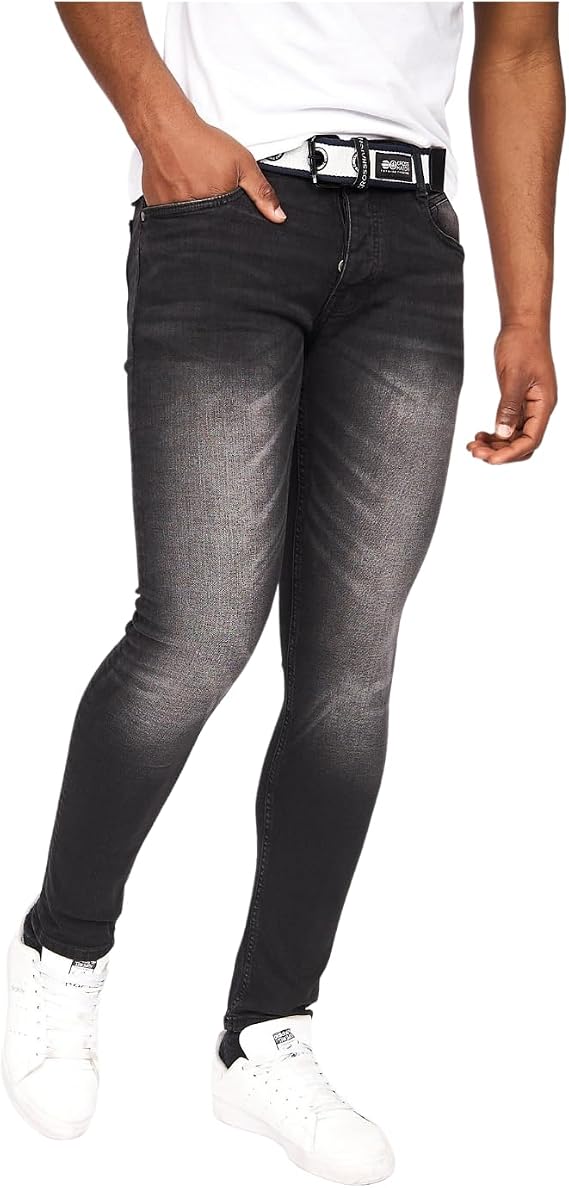 Crosshatch Men's Barbeck Slim Jeans