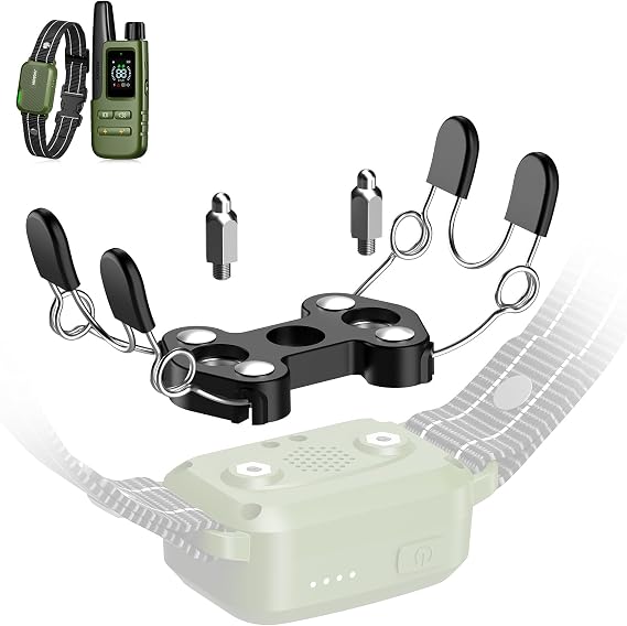 Dog Training Collar Receiver Comfort Pad for DT-61&DT-61C&DT-68&DT-60&T100, Improves Contact, Reduces Irritation and Skin Sensitivities, Winged Ultra Comfort, Long Hair