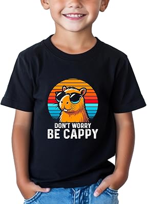 Toddler T-Shirts, Baby Boy Girl Kids Animal Graphic Tees Funny Letter Print Sunmmer Clothes Short Sleeve 2-8T