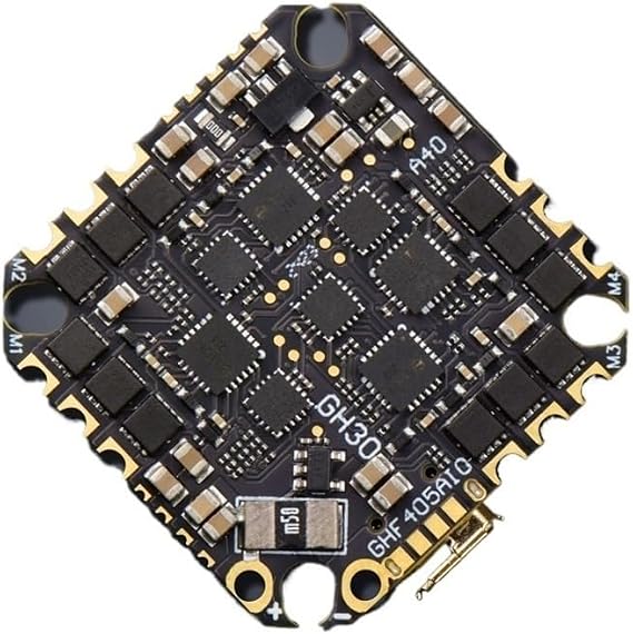 GHF405AIO-HD 40A AIO Flight Controller F405 F4 Build-in OSD Blheli-S ESC 2-6S Lipo For RC FPV Toothpick Racing Drone