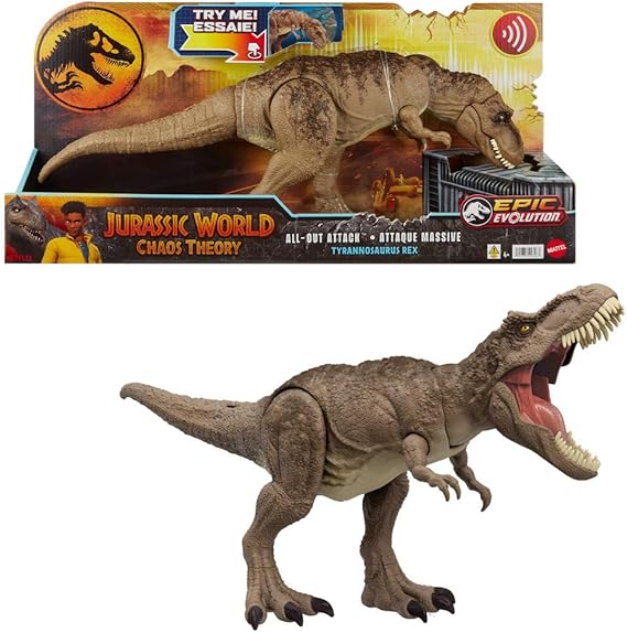 Jurassic World Offensive T-Rex Figure, Toy