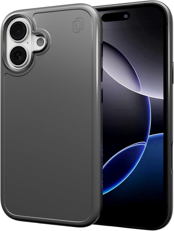 cellhelmet Fortitude Case Designed for iPhone 16 Plus in Onyx Black [Compatible with MagSafe] Dual-Layer Design | 18ft Drop Test Certified | Shock & Drop Proof Durable | As Seen on Shark Tank