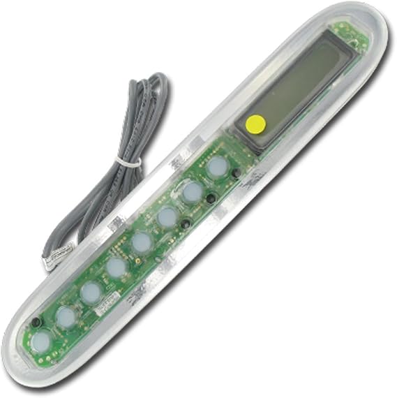 Dimension One Spas 7 Button Upper Control Panel MSPA-1, 01560-310