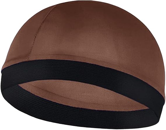 Simulated Silk Wave Hat Versatile Headscarf