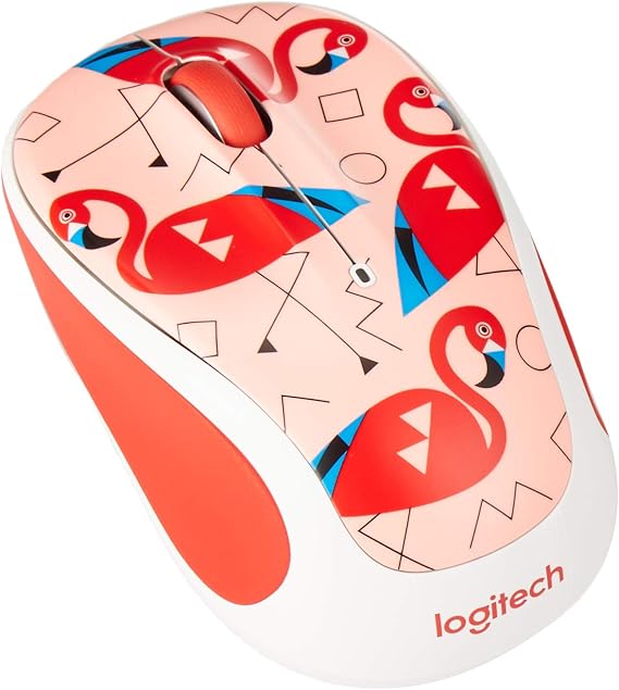 Logitech M325 Wireless Mouse (Flamingo)