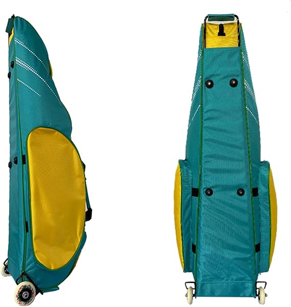 Fencing Sword Bag, Fencing Roller Bag, 1680D Oxford Cloth Pull-Over Sword Bag, Waterproof and Durable, Light Weight, Easy to Handle, Suitable for Fencing Sword Suits and Masks,Blue