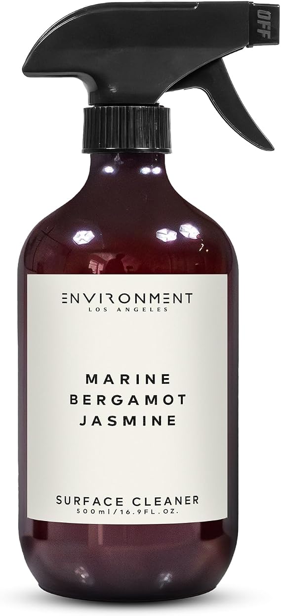 ENVIRONMENT RC 16oz Surface Cleaner Marine, Bergamot & Jasmine | Inspired by a 5-star resort. Luxury surface cleaner with a long-lasting fragrance for everyday home cleaning.