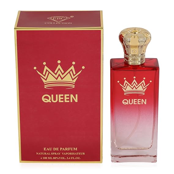 Queen Perfume for Women Fresh Citrus Floral Eau de Parfum Musky Woody 100ml 3.4 fl oz
