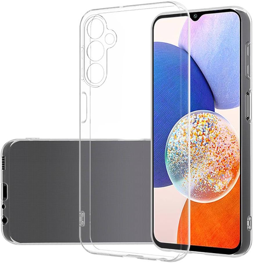 Case compatible with Coverzone Samsung Galaxy A55 Super Flexible Built Camera Protected Silicone Protecting from Dust and Dirt Super Transparent Cover compatible with Samsung Galaxy A55