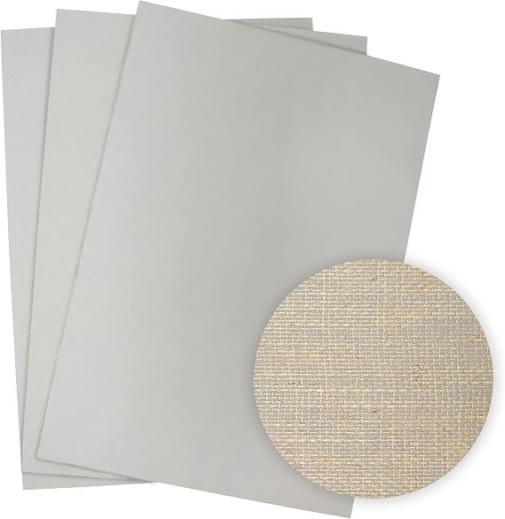 Artway Traditional Lino A3 Sheets - Ideal for Printmaking / Lino Printing - Pack of 3 Sheets - Grey