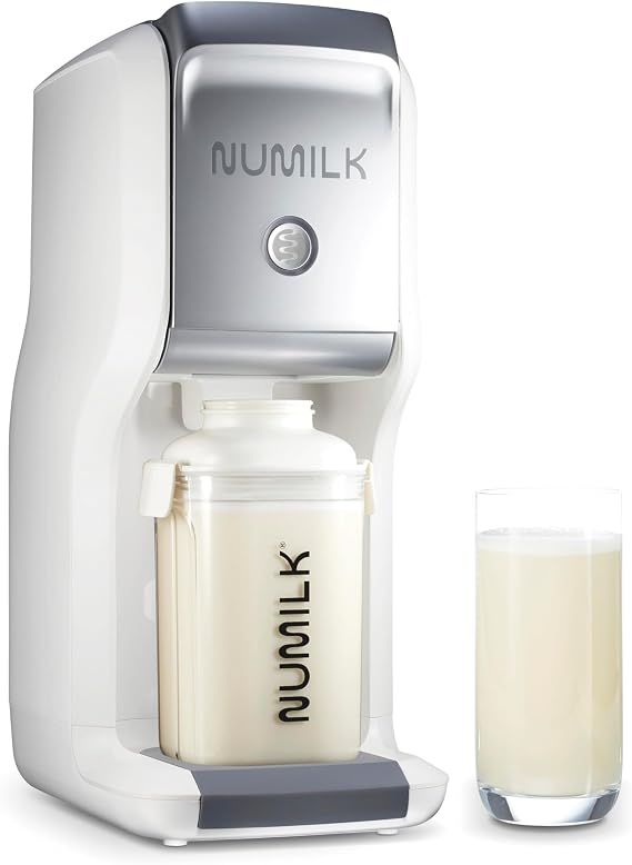 Numilk Home Machine - 32oz Nut Milk Maker - Plant-Based Milk in 60 Seconds - As Seen on Shark Tank - Compatible with Numilk Pouches