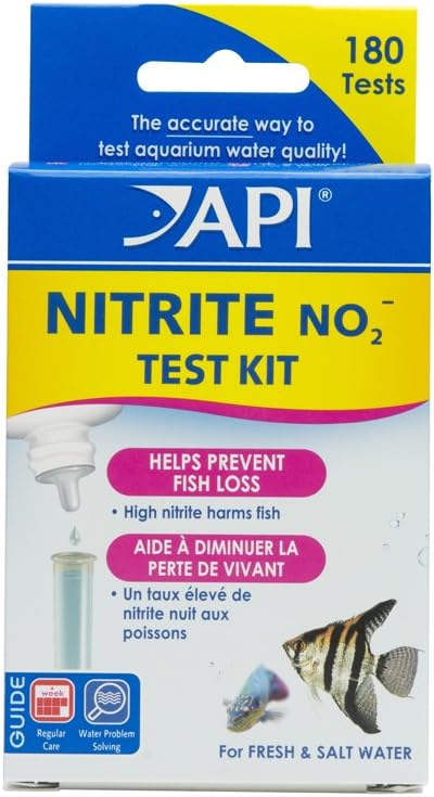 API Nitrous Test Kit 180-Test Freshwater and Saltwater Aquarium Test Kit