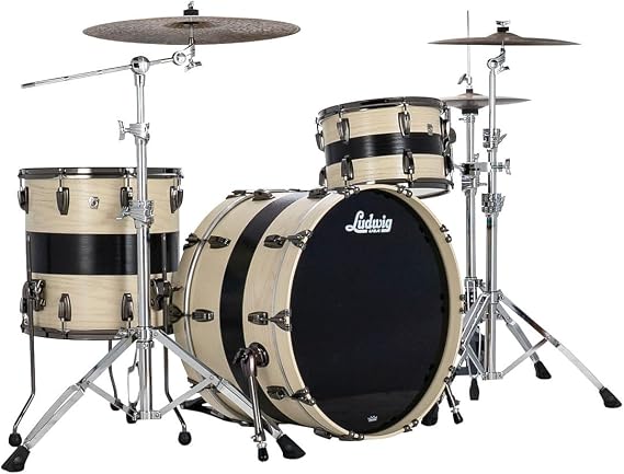 Ludwig Classic Oak Pro Beat 24 3-piece Shell Pack - Bandit