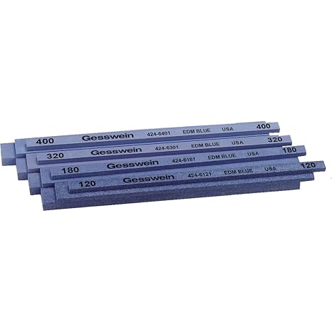 Gesswein EDM Blue Finishing Stone Set - 12 Piece