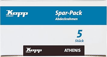 Kopp Athenis 402647100 Steel Professional Pack with 5 Double Cover Frames