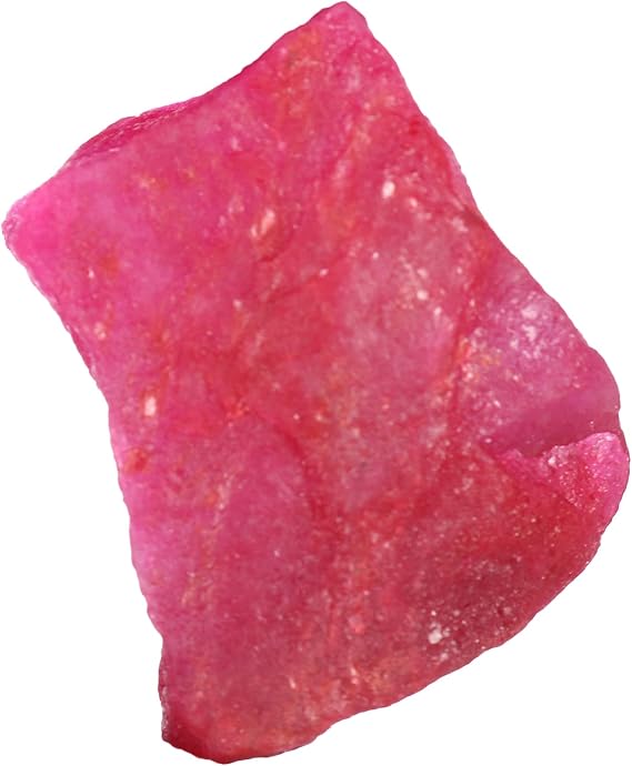 63 Ct. Red Ruby Rough Loose Gemstone Certified Ruby Chakras Healing Crystals, Energy Stone, Chunky Stone GA-11
