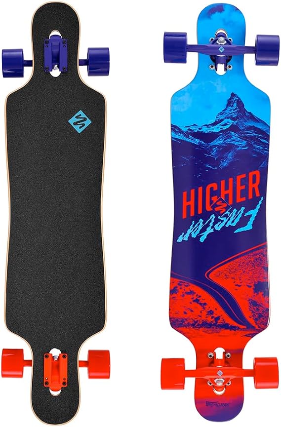 Streetsurfing 500261 "Freeride Curve Drop Trough - Higher Faster Longboard (39-Inch)
