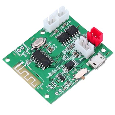 2 * 5W Amplifier Board, DC 3.7V-5V Bluetooth 5.0 AUX Audio Input Power Amplifier Board Hands