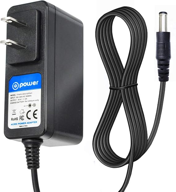 T POWER 26.5V Charger for Inse N6 N6S N5 N5S V70 & Deik ZB1516 VC-1518-US MT-1206 MT-1616 Cordless Vacuum Cleaner YLJXA-T260040 Ac Dc Adapter Class 2 Power Supply