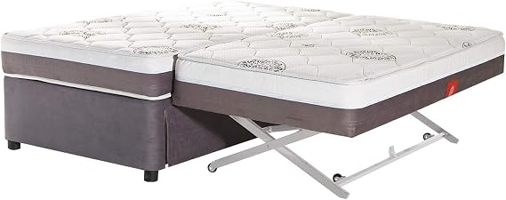 SLEEPist FOUR SEASON Collection, Functional High Rise SPACE SAVER Bed with Premium 8" Thick Mattress