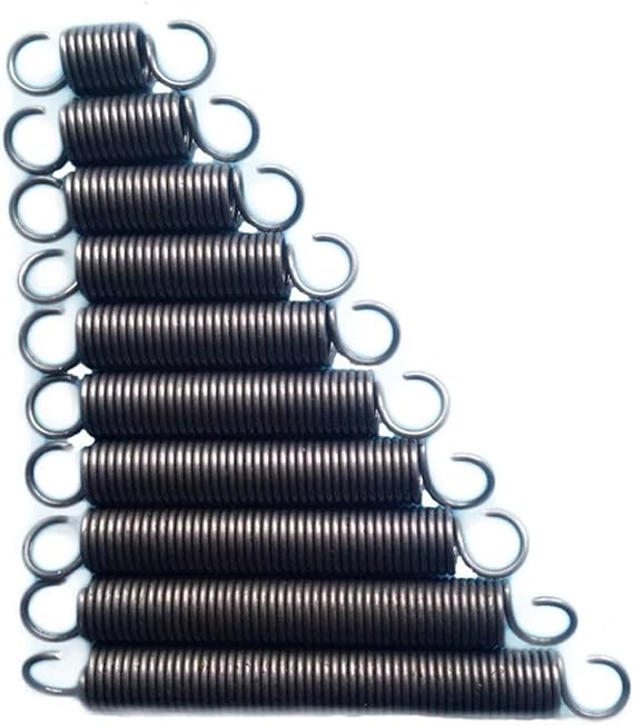 Tension spring， 1Pcs Expansion Spring with Hook Springs Wire Dia 1.0mm Outer 5mm Length 20mm-300mm(1.0x5x170mm)
