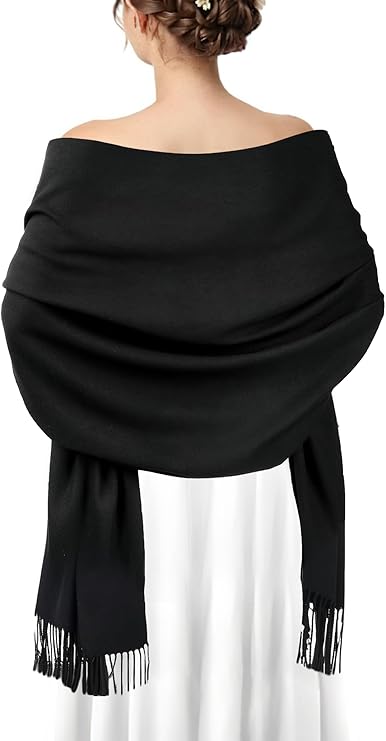 AURUZA Shawls and Wraps for Evening Dresses, Soft Pashmina Shawls for Women, Pashmina Shawls for Wedding Party
