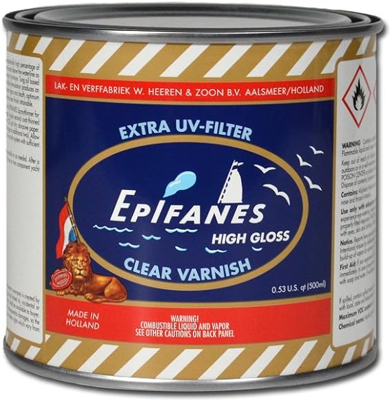 Epifanes Clear Gloss Varnish, Pint