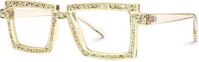 VOOGLAM Rectangle Blue light Blocking Glasses for Women Men Anti UV Eyestrain Eyewear Joselyn