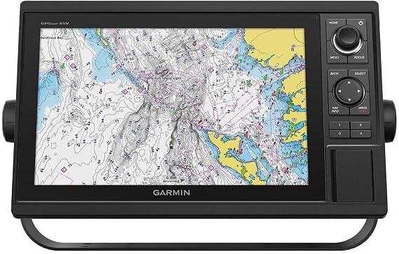 Garmin 010-01741-50 GPSMAP 1242xsv Without Transducer - 12", Navionics+, SideVu, ClearVu and Traditional Chirp