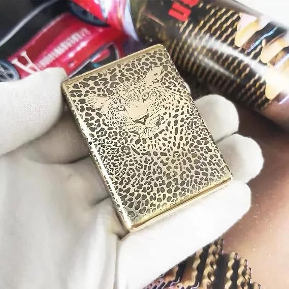 Zorro 912 Deep Carved Brass Kerosene Lighter Heavy Armor Design, Windproof, Includes Special Engraving, Vintage Collectible 912 bz