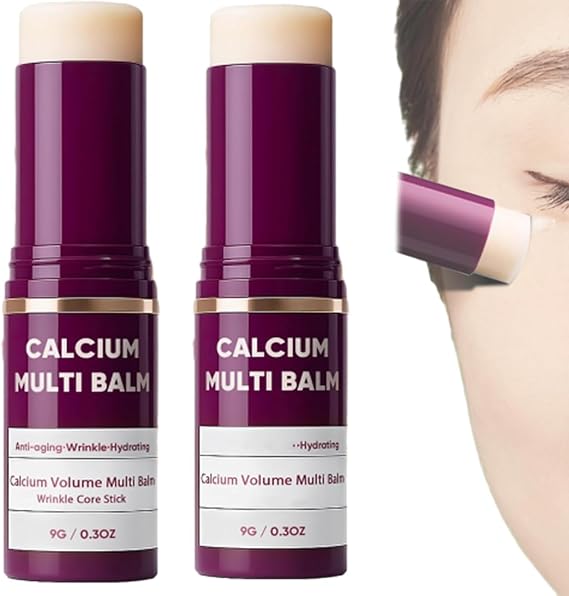 2025 Cemenrete Calcium Multi Balm, Calcium Volume Multi Balm, Collagen, Korean Collagen Moisturing Stick, Suitable for Eyes, Neck, Face (2)
