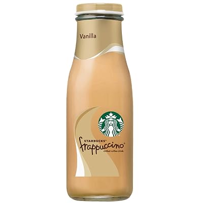 Starbucks Frappuccino, Vanilla 9.5 Ounce Glass Bottle