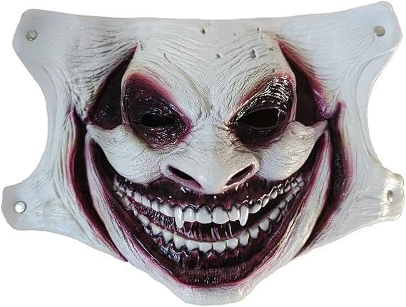 GUCABE THE FIEND Bray Wyatt Cosplay Latex Mask Halloween Accessory Props (white)