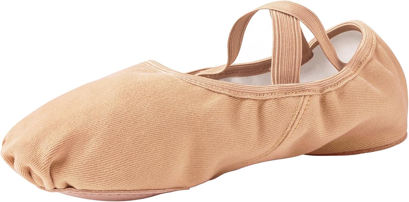 Stelle Ballet Shoes for Women Highly Stretch Canvas Split Sole Dance Yoga