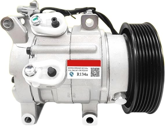 Car AC Compressor ，Compatible For Toyota Hilux 2001-2006 I4 2.4 10S11C 447260-8020 883100K110 88320-0k080 447190-2650 883100k122 883200k100