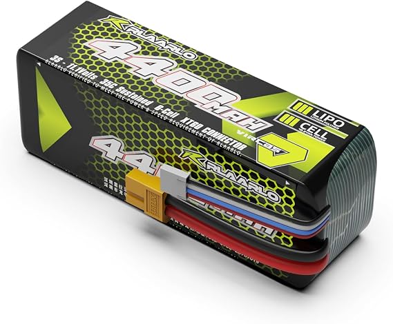 AMORIL 3S Lipo Battery Pack 35C 11.1V 4400mah with XT60 Plug for RC car and Truck (1 pc)