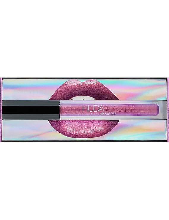 Huda Beauty Lip Strobe Metallic Lip Gloss Fearless