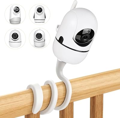 Baby Monitor Mount for HelloBaby HB6550HB65HB6339HB66HB6550Pro, Baby Ganibs, Bonoch, Blemil, ANMEATE SM935E, Baby Monitor Holder with 16.5inch, Attach to Baby Crib, Without Tools or No Drill