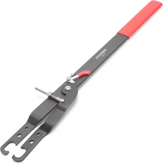 OEMTOOLS 27171 Adjustable Fan Clutch Holding Tool, Pulley Holder for GM, Ford, Dodge Vehicles, Water Pump Pulley Locking Tool, Fan Clutch Removal, Longer Handle for Extra Torque