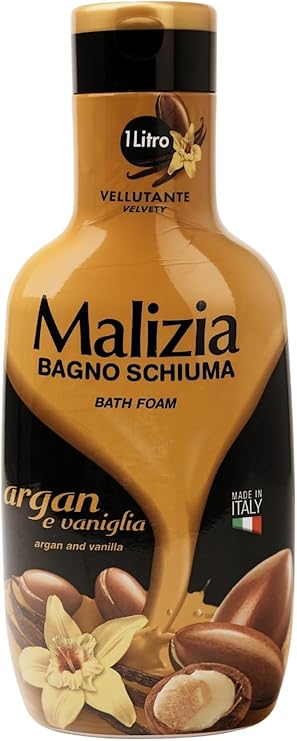 Malizia Duş Jeli Argan ve Vanilya 1000 ml