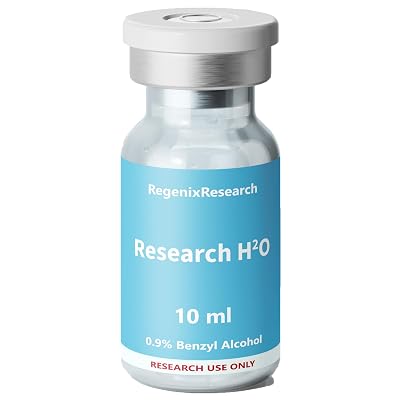 Research H20 with 0.9 Benzl - Ultra-Pure & USA-Made - 1-Pack 10 ML - Made in The USA - Research Use Only