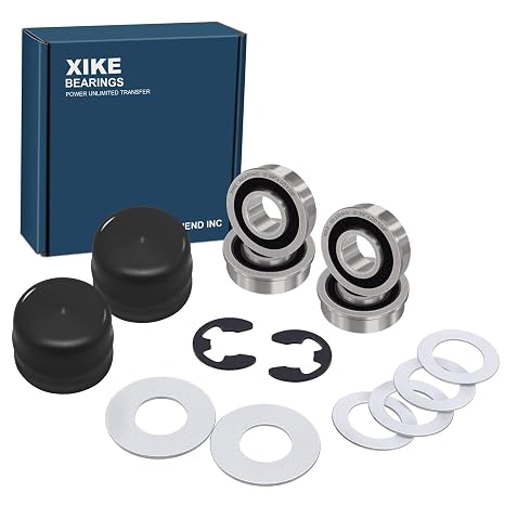 XiKe ID 3/4" Lawn Mower Front Wheel Bearings Kit