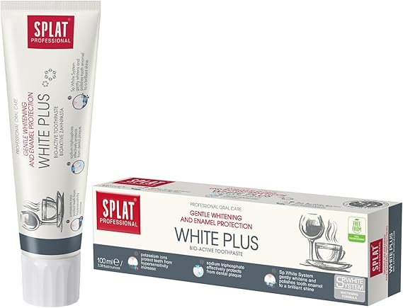 Splat Professional White Plus Beyazlatıcı 100 ml Florürlü Diş Macunu