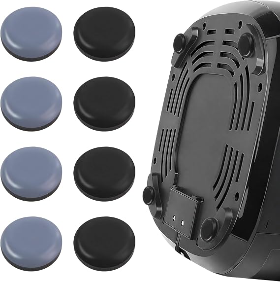 8Pcs, Appliance Sliders, 3/4'' Small Furniture Sliders | Self-Adhesive, Kitchen Countertop Gliders, For Coffee Maker, Air Fryer, Blender, Stand Mixer