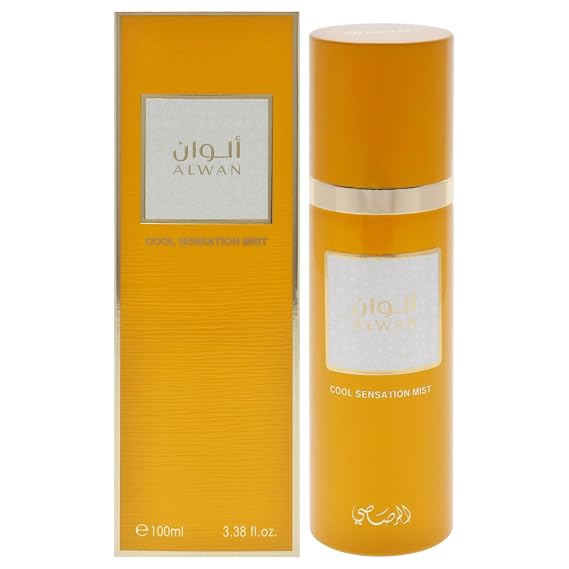 RASASI Alwan Cool Sensation Mist for Unisex - 3.38 oz Mist