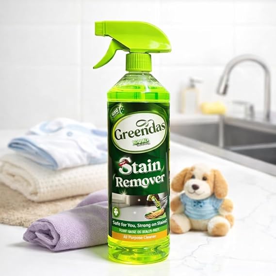 Laundry Stain Remover Spray 33 oz Baby Safe Stain Remover for Clothes, Powerful Spot & Fabric Stain Treater, Laundry Stain Remover for Baby, Kids & Everyday Messes