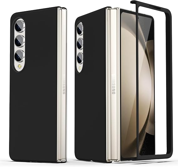Compatible for Samsung Galaxy Z Fold 4 Case, Ultra-Thin Silky