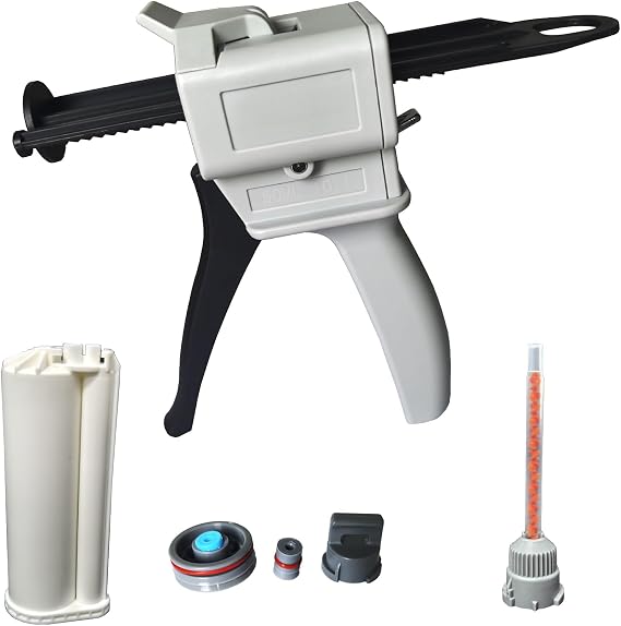 1 PCS Dispenser Gun, 50ml Dispensing Gun Kit,10:1