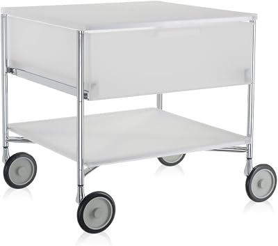 Kartell Mobil Drawers by Antonio Citterio with Oliver Low, Pack of 1, Opaline Ice