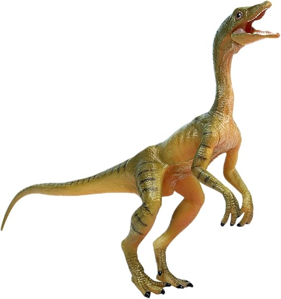 Generisch Jurassic Toy - Small Realistic Model | Interactive | Compsognathus Movable Joint Dinosaur Playset for Children Giganotosaurus